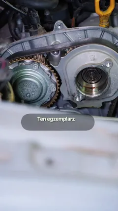 Volkswagen Passat B8: układ rozrządu silnika 1.5 TSI po uzyskaniu dostępu.
