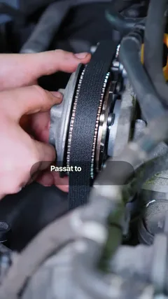 Volkswagen Passat B8: nowy pasek porównywany podczas wykonania zakresu.