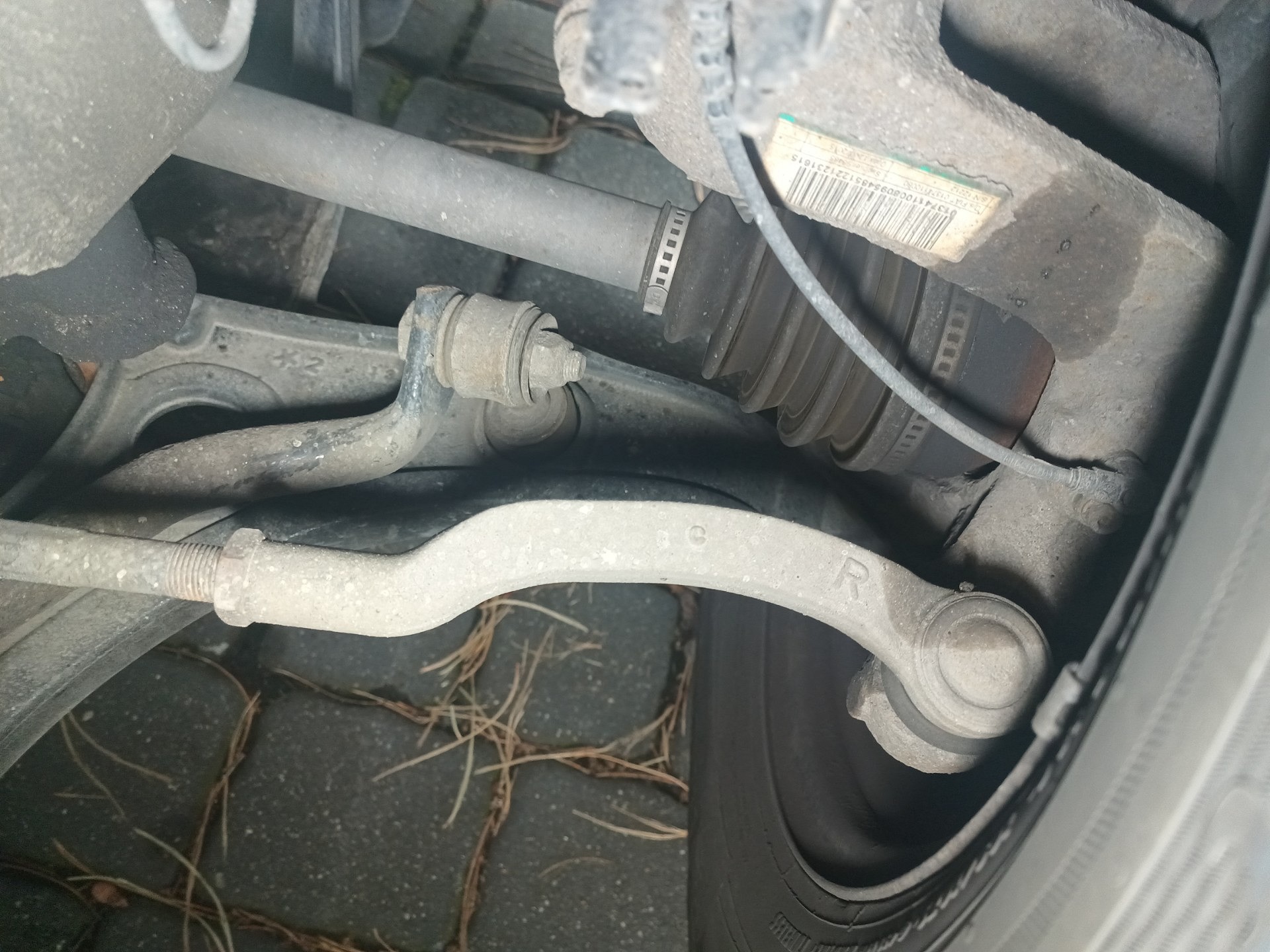 Drążek i końcówka - prawa - FIAT DUCATO Furgon