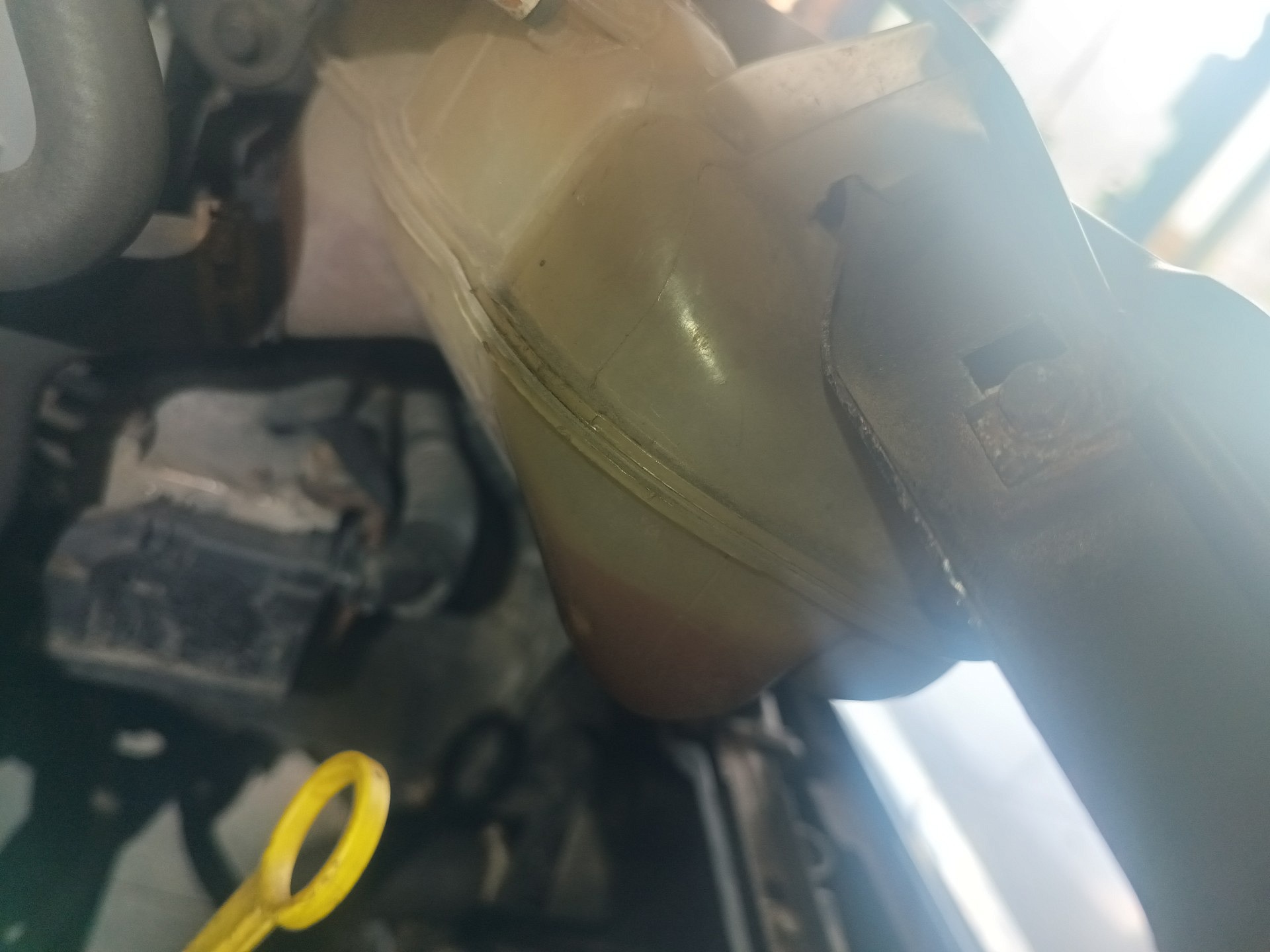 Poziom płynu chłodniczego - OPEL MERIVA A nadwozie wielkoprzestrzenne