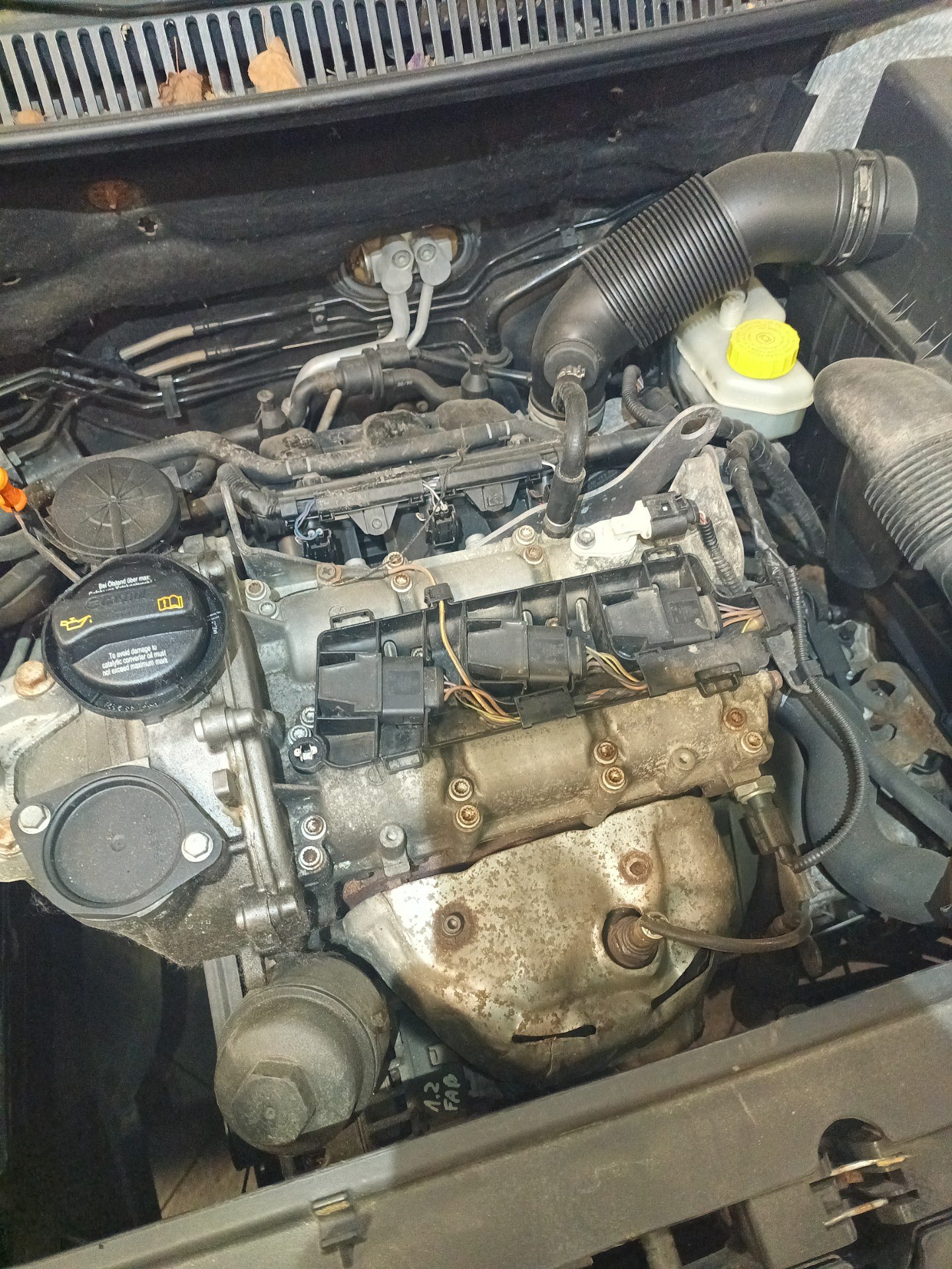 Sprawdzenie szczelności - VW POLO IV