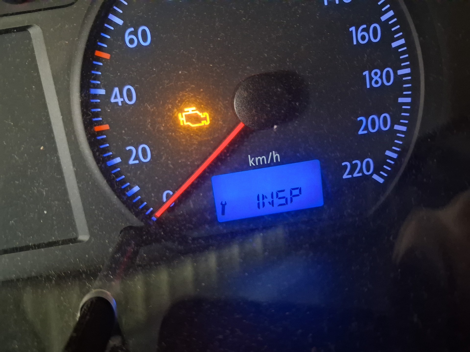 Wskazania deski rozdzielczej - VW POLO