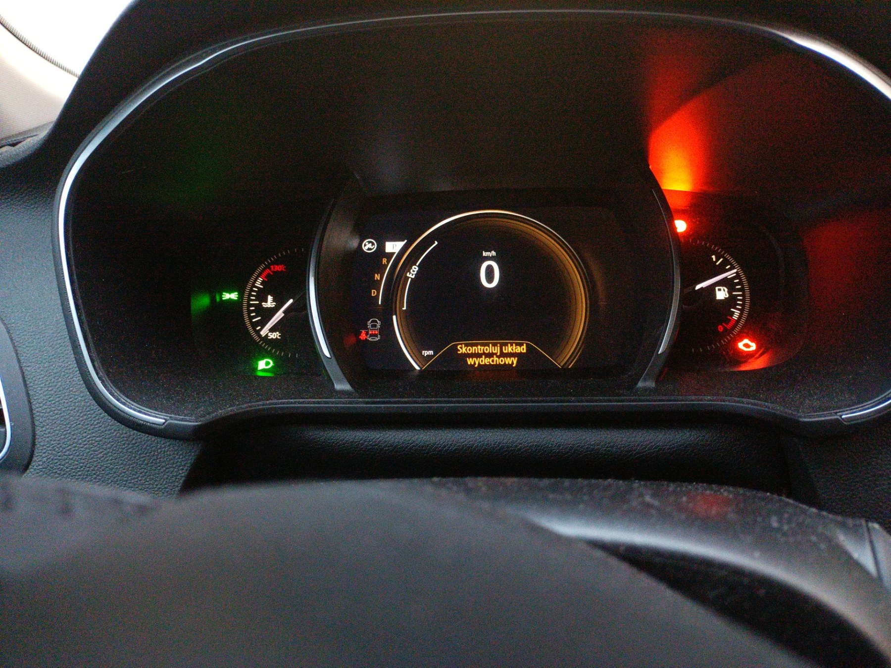 Wskazania deski rozdzielczej - RENAULT MEGANE IV Grandtour