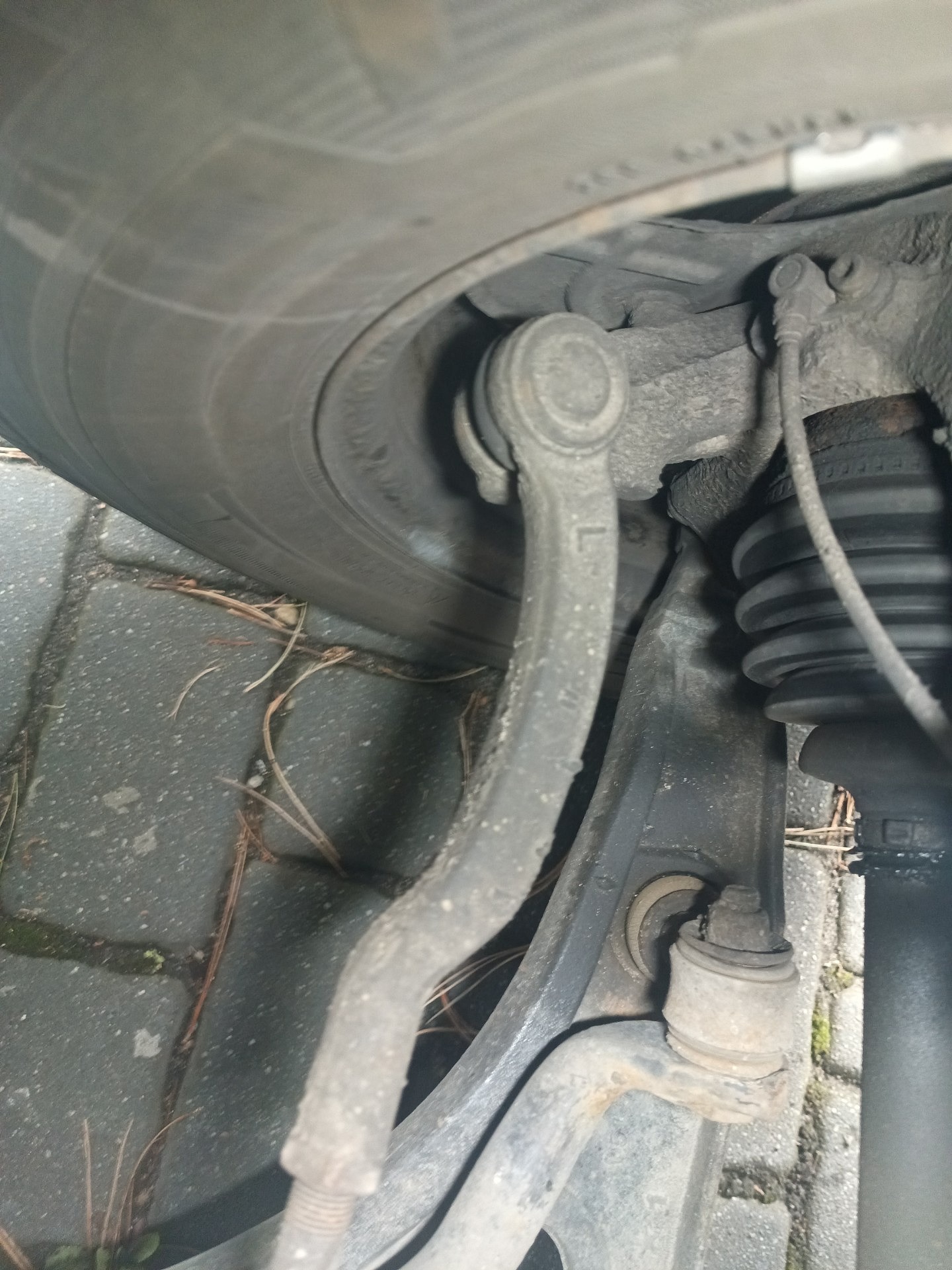 Drążek i końcówka - lewa - FIAT DUCATO Furgon