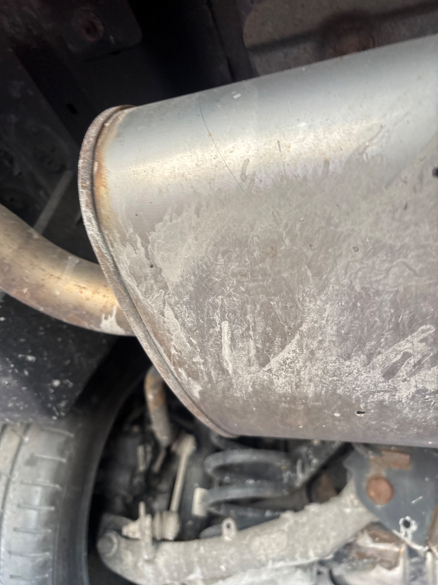 Stan układu wydechowego - FORD MONDEO V liftback