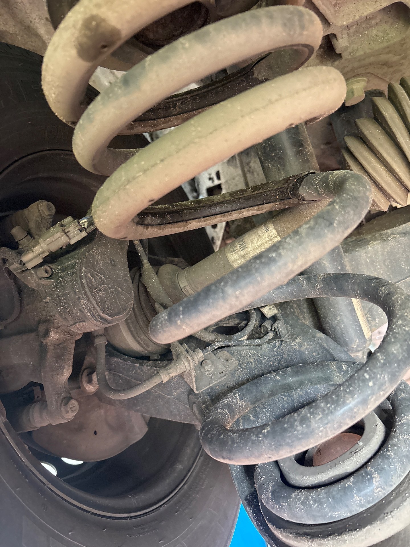 Sprężyny tylnej osi - FORD TRANSIT V363 Furgon