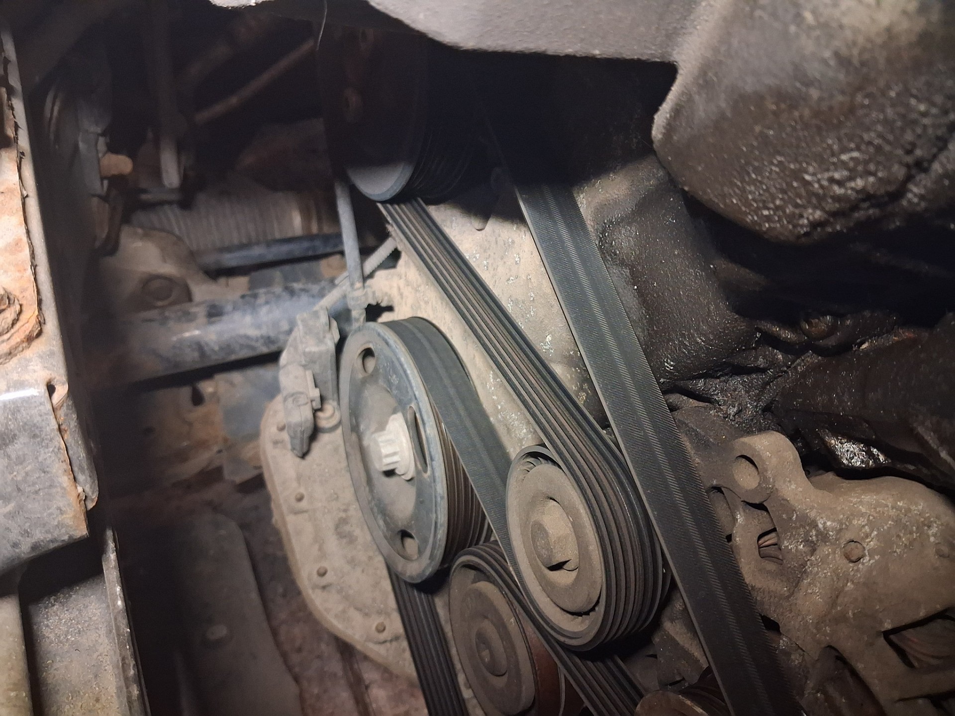 Ocena układu klinowego - VW POLO
