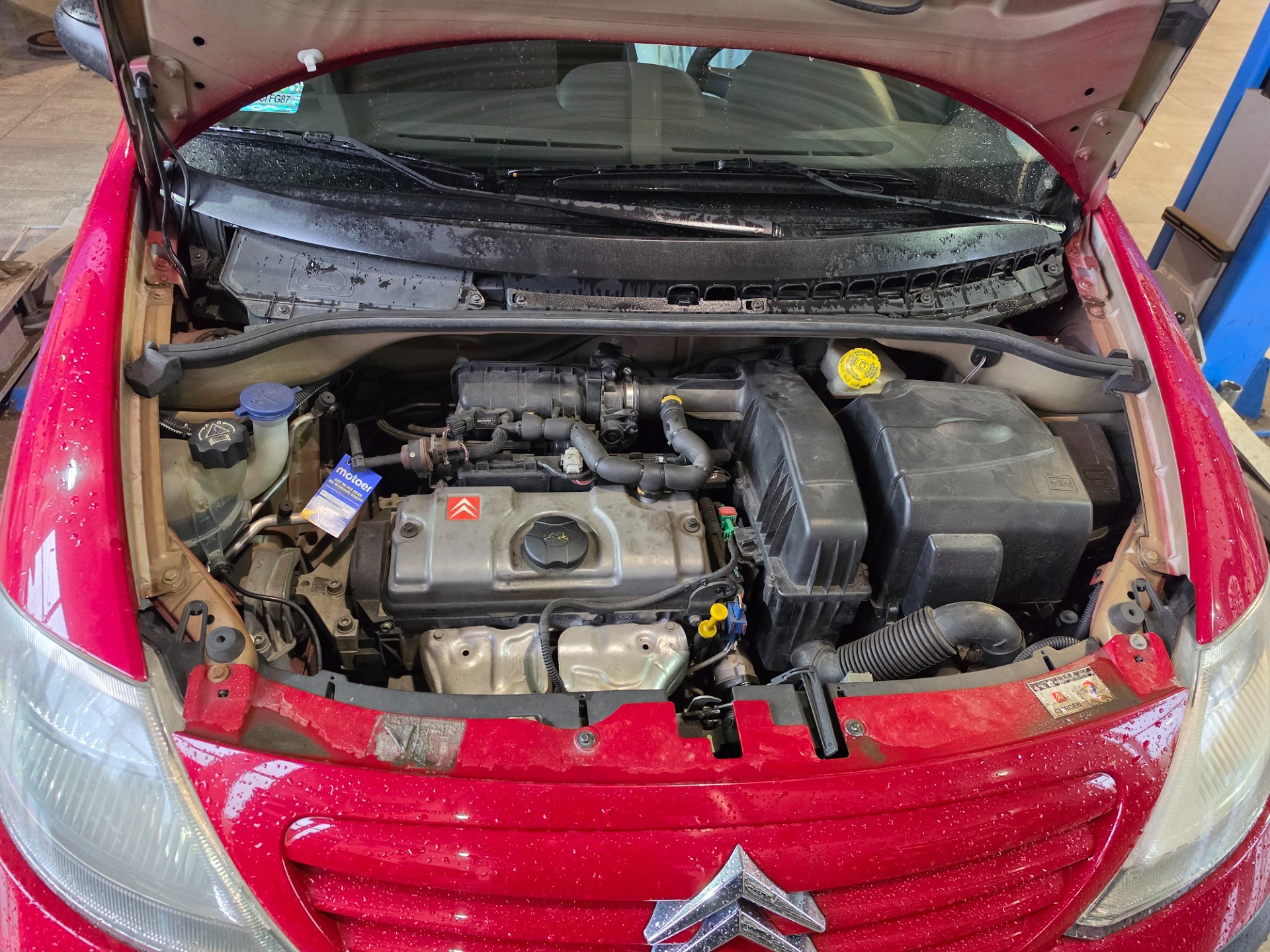 Kontrola szczelności - CITROËN C3 I
