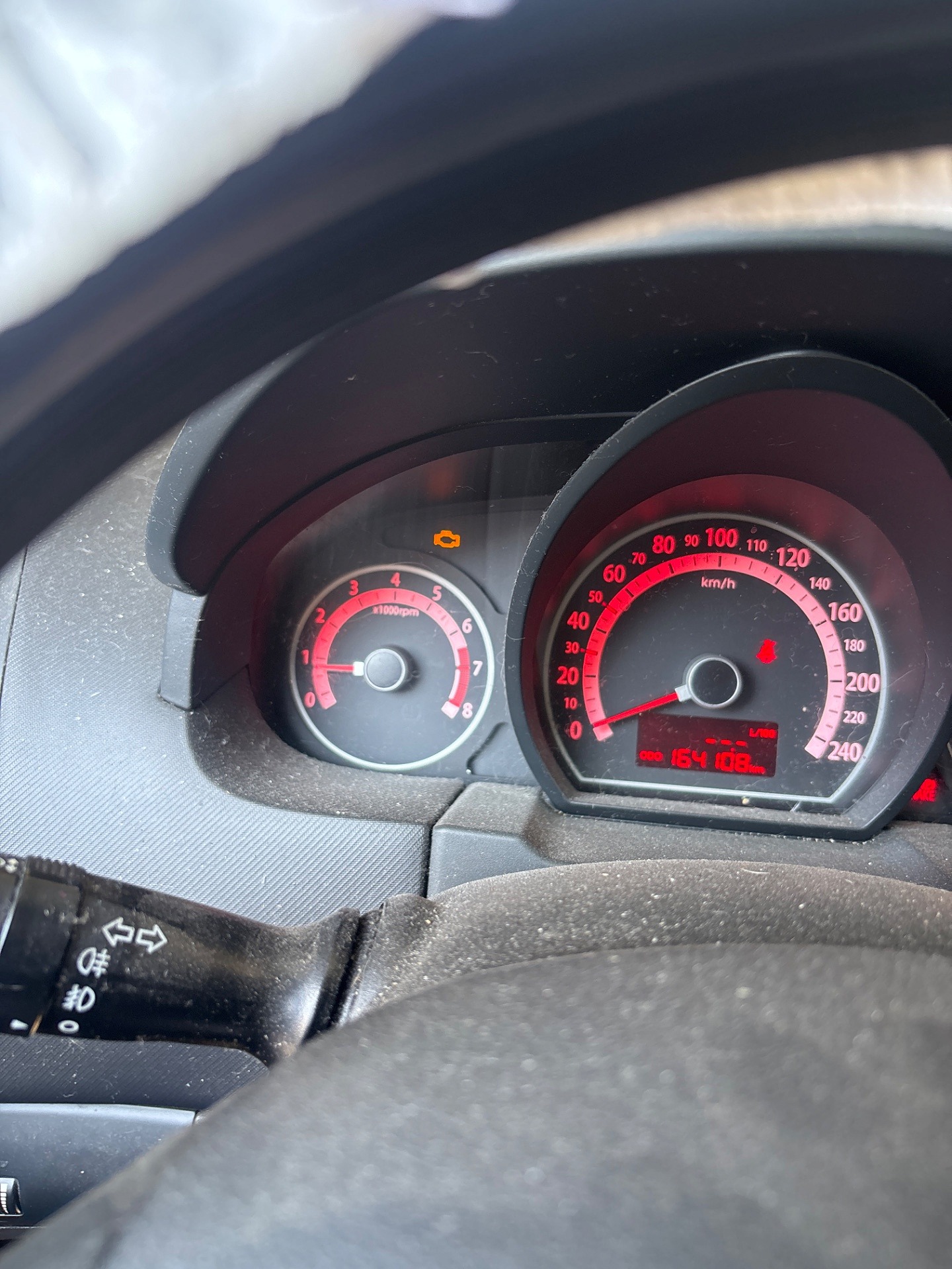 Wskazania deski rozdzielczej - KIA CEED